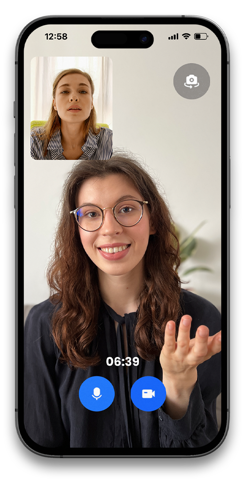 Video call photo